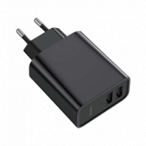 Адаптер Baseus Speed 2USB QC3.0 30W Black (CCFS-E01)
