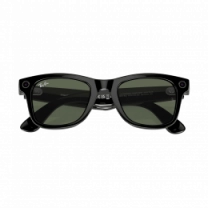 Смарт-очки Ray-Ban Meta Wayfarer Shiny Black/G15 Green size L (RW4006 601/71 50-22)