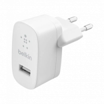 Адаптер Belkin 12W USB-A 2.4A, Lightning 1m, white (WCA002vf1MWH)