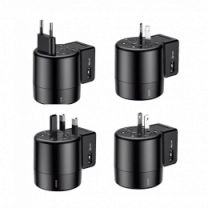 Адаптер Baseus Rotation Type Universal Charger Black (ACCHZ-01)