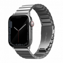 Ремешок Uniq Strova для Apple Watch 49 | 45 | 44 | 42 mm sterling silver (UNIQ-44MM-STRVSIL)