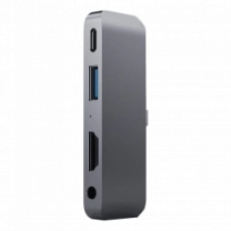 Satechi Aluminum Type-C Mobile Hub Pro Space Gray (ST-TCMPHM)