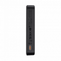 Зовнійшній акумулятор Baseus MagPro Magnetic Bracket 5000mAh 20W Black (P10064101123-00)