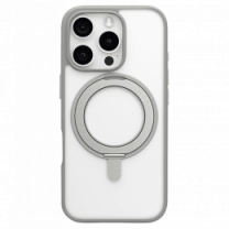 Чохол Blueo Frosted Magnetic Case Rotatable Stand for iPhone 16 Pro Max with MagSafe Grey (BL037-I16PMGRY)
