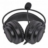 Навушники A4-Tech FH200U (Grey) USB з мікрофоном,колір сірий