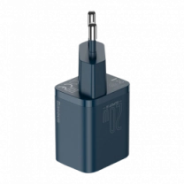 Адаптер Baseus Super Si Quick Charger Type-C 20W with Type-C to Lightning Cable Blue (TZCCSUP-B03)