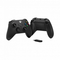 Геймпад Microsoft Xbox Series X | S Wireless Controller Carbon Black + Wireless Adapter for Windows 