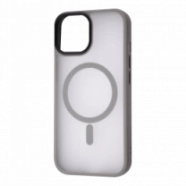Чехол WAVE Matte Insane Case with MagSafe iPhone 15 Pro gray