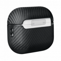Чохол Pitaka MagEZ Case Twill Black/Grey for Airpods Pro 2nd Gen (APM7001)