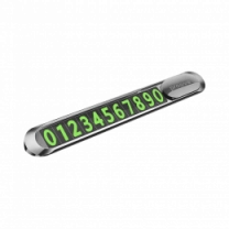 Парковочная Карта Proove Parking Number Plate Metal Lock silver