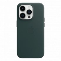 Чохол шкіряний iPhone 14 Pro Leather Case with MagSafe Forest Green (MPPH3)