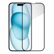 Защитное стекло Monblan для iPhone 14 Pro Max/15 Plus 2.5D Anti Static 0.26mm (Black)