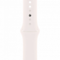 Apple Watch Series 11 GPS 46mm Rose Gold Aluminium Case with Light Blush Sport Band - M/L (MEV74)