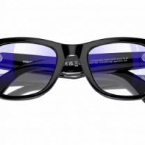 Смарт-очки Ray-Ban Meta Wayfarer Shiny Black/Clear size XXL (RW4008 601/SB 53-22)
