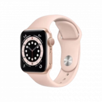 Apple Watch S6 44mm Sp Gold Alu Pink Sport Band (M00E3) БУ