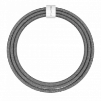 Зарядный кабель Puro Braided Cable FABK4 USB-C to USB-C, 1.5m 60W 480mbps, dark grey PUCCCFABK415MTD