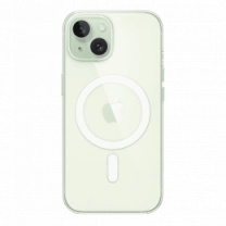 Чохол прозорий iPhone 15 Clear Case with MagSafe (MT203)