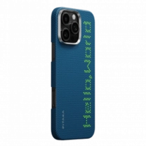 Чехол Pitaka Tactile Woven Case Hello World for iPhone 16 Pro (KI1602HWT)