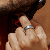 Смарт-кільце Oura Ring 4 Silver Size 10