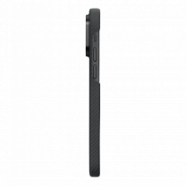 Чехол Pitaka MagEZ Case Twill 600D Black/Grey для iPhone 14 Pro Max (KI1401PMA)
