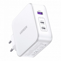 Адаптер UGREEN CD289 GaN Fast Charger 140W with Cable White (15339)