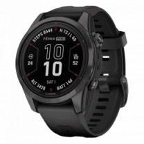 Garmin Fenix 7 Pro Sapphire Solar Carbon G. DLC Tit. with Black Band (010-02777-10/11/54) Б/У