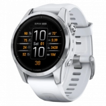 Garmin Epix Pro Gen 2 42mm Silver w. Whitestone Band (010-02802-00/01)