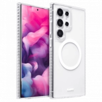 Чехол LAUT HUEX with MagSafe для Samsung Galaxy S24 Ultra Crystal(L_S24L_HXC_UC)