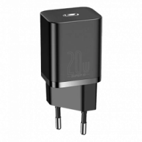 Адаптер Baseus Super Si Quick Charger Type-C 20W Black (CCSUP-B01)