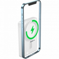 Зовнішній акумулятор Wiwu JC-20 Magnetic Wireless 10000 mAh, White