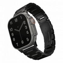 Ремешок Uniq Osta для Apple Watch 49 | 45 | 44 | 42 mm Midnight Black (Uniq-49MM-OSTABLK)