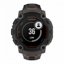 Смарт-годинник Garmin Instinct E 45mm Black with Charcoal Band (010-02933-00) UA