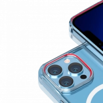 Чехол WIWU для iPhone 15 Pro Max Magnetic Crystal Series Transparent
