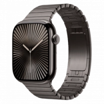 Apple Watch Series 10 GPS + Cellular 46mm Slate Titanium Case w. Slate Link Bracelet (MX173)