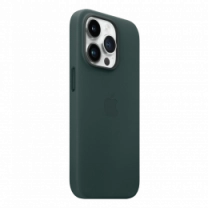 Чохол шкіряний iPhone 14 Pro Leather Case with MagSafe Forest Green (MPPH3)