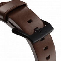 Ремешок Nomad Modern Leather Black Hardware Rustic Brown Horween 46mm/49mm (NM1A4RBM00)