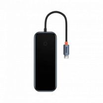 Хаб Baseus AcmeJoy 5-Port Type-C Dark Gray (WKJZ010213)