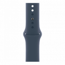 Смарт-годинник Apple Watch SE (gen 2) 2023 40mm Silver Aluminum Case with Storm Blue Sport Band M/L (MRE23)