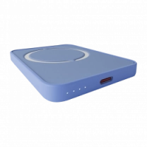 Повербанк Puro Powerbank Ultra Mini 4200mAh MagSafe USB-C, blue PUFCBB40P2MAGBLUE