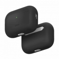 Чохол UNIQ Lino do AirPods Pro 3 gen Silicone Gray (UNIQ-AIRPODSPRO3-LINOCHRGRY)