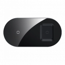 Зарядная станция Baseus Simple 2in1 Wireless Charger Black (WXJK-C01/WXJK-01)
