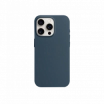 Чехол Monblan для iPhone 15 Pro Max Magnetic Silicone MagSafe Storm Blue