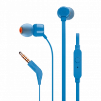 Навушники з мікрофоном JBL Tune 110 Blue (JBLT110BLU)