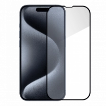 Защитное стекло Monblan для iPhone 15 Pro Max 2.5D Anti Static 0.26mm (Black)
