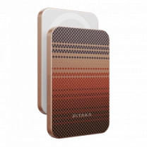 Pitaka Aramid Fiber Magnetic Power Bank Qi2 5 000mAh Sunset (PBQ2402)