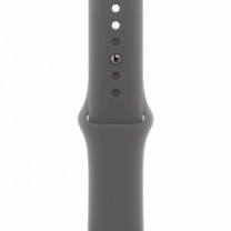 Apple Watch Series 11 GPS + Cellular 42mm Natural Titanium Case with Stone Grey Sport Band - M/L (MF8N4)