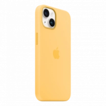 Чехол Силиконовый iPhone 14 Silicone Case with MagSafe Sunglow (MPT23)