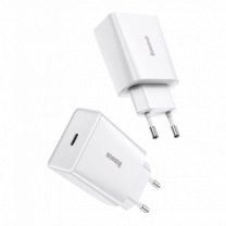 Адаптер Baseus Speed Mini PD Charger Type-C 20W White (CCFS-SN02)