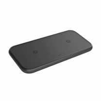 Зарядна станція Zens Dual Aluminium Wireless Charger Black USB-C 30W PD Wall Charger (ZEDC10B/00)