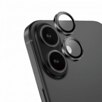 Захисне скло на камеру Keephone KP-SPL-008 iPhone 16/16 Plus Black (KPALCL16BK)